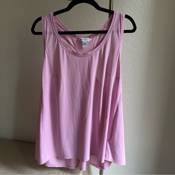 Athleta Pink Razorback Tank Top - Picture 3 of 7